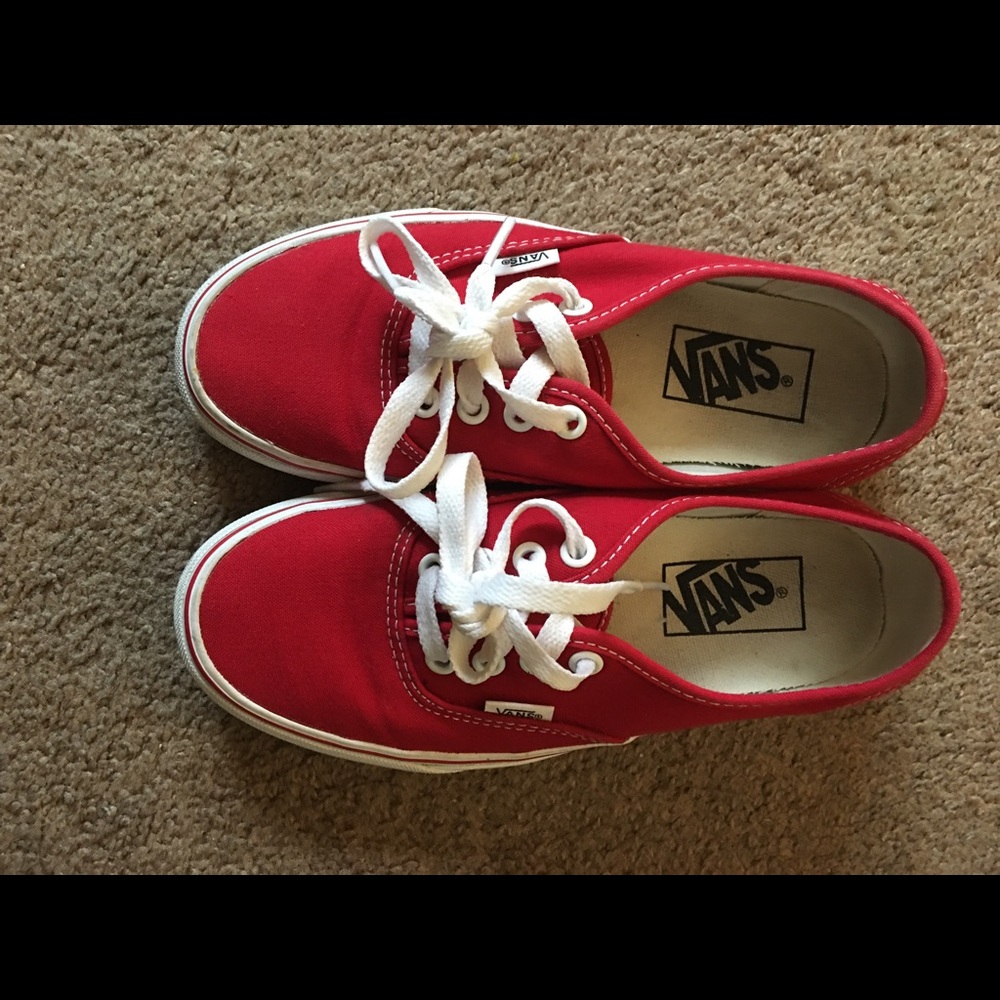red Vans